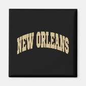 New Orleans - Throwback Design - Clic  Magnet (Vorne)