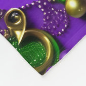 New Orleans Titel Lilie Fleecedecke (Ecke)