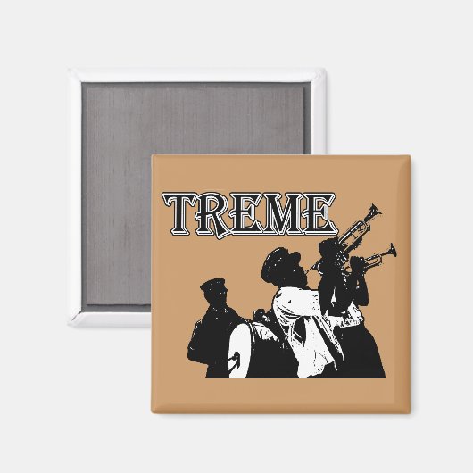 New Orleans, Treme Magnet (Vorderseite/Rückseite)