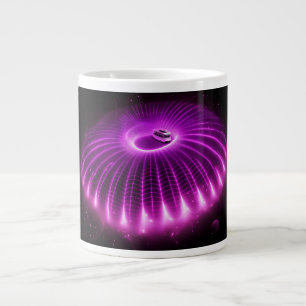 New Orleans Trolley Bus, Teleportiert von Alien Fo Jumbo-Tasse