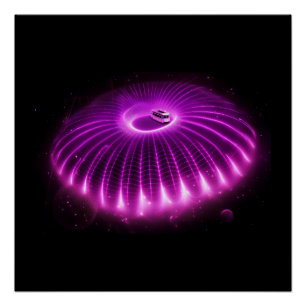 New Orleans Trolley Bus, Teleportiert von Alien Fo Poster