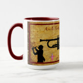 New Orleans Trumpet Tasse (Links)