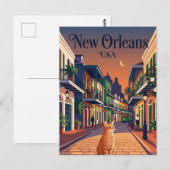 New Orleans USA Postkarte (Vorne/Hinten)