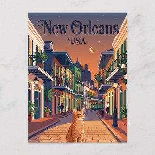 New Orleans USA Postkarte