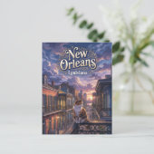 New Orleans USA Postkarte (Stehend Vorderseite)