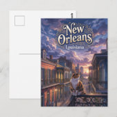 New Orleans USA Postkarte (Vorne/Hinten)
