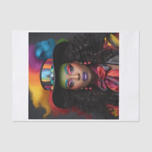 New Orleans Vibe2 Seidenpapier (Vorderseite)