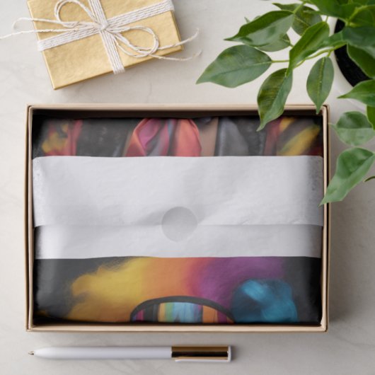 New Orleans Vibe2 Seidenpapier (Geschenk)