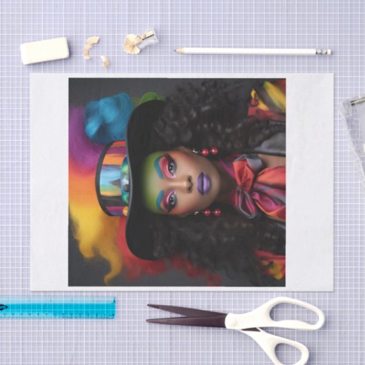 New Orleans Vibe2 Seidenpapier (Handwerk)