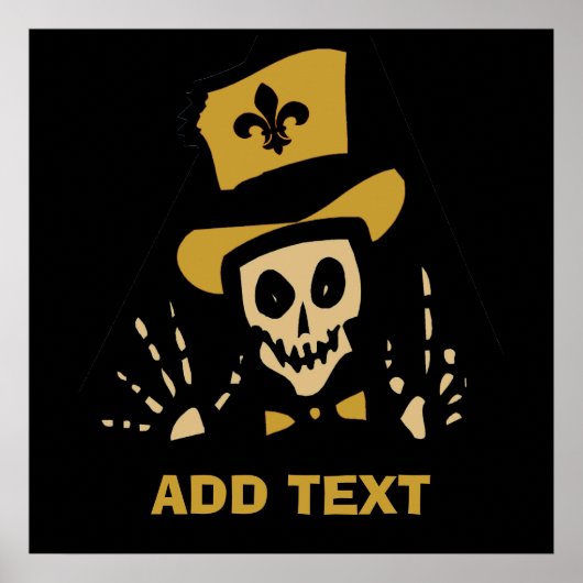 New Orleans Voodoo Man Poster (Vorne)