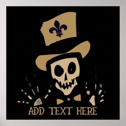 New Orleans Voodoo Man Poster (Vorne)