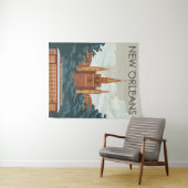 New Orleans Wandteppich (Beispiel (Horizontal))