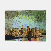 New Orleans Wasserfront Fußmatte (Vorderseite)