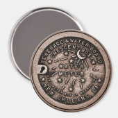 New Orleans Water Meter Cover Magnet (Vorderseite/Rückseite)