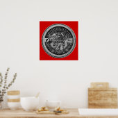 New Orleans Water Meter Wand an Wand Kunst (Küche)