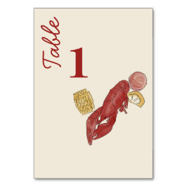 New Orleans  Watercolor  Tischnummer