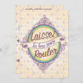 New Orleans Wedding Einladung (Vorne/Hinten)