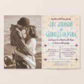 New Orleans Wedding Einladung (Innenseite)