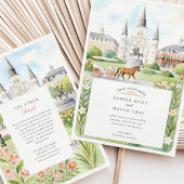 New Orleans Wedding Einladung