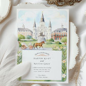 New Orleans Wedding Einladung