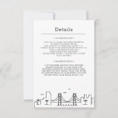 New Orleans Wedding | Gästedaten Einladung (Vorderseite)