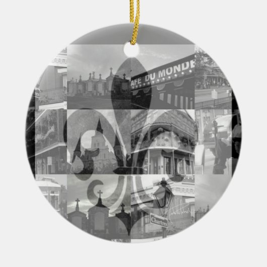 New- Orleanscollage v.2 [Verzierung] Keramik Ornament (Vorne)