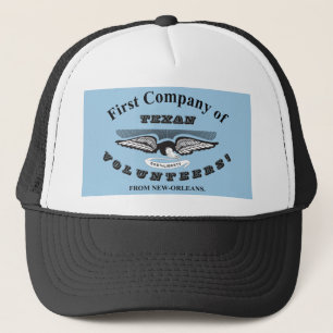 New- Orleansgrau-Flaggen-T - Shirts Truckerkappe