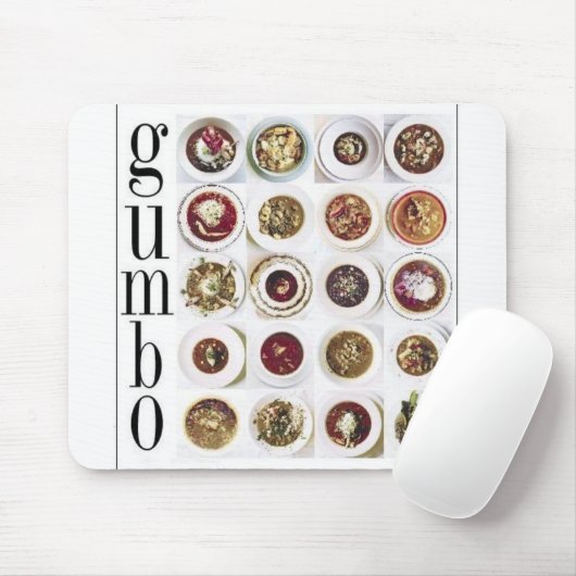 New- Orleansgumbo Mousepad (Mit Mouse)