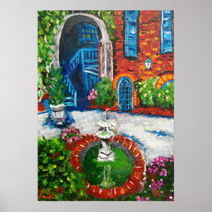NEW- ORLEANShof 20" x 28" KUNST-PLAKAT Poster