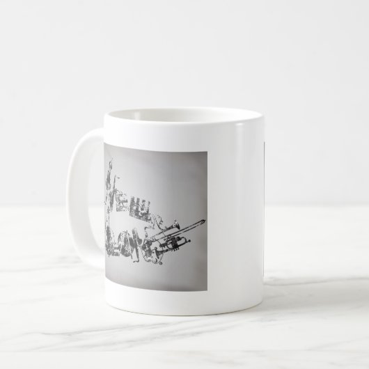 New- Orleansjazz Kaffeetasse (Vorderseite Links)