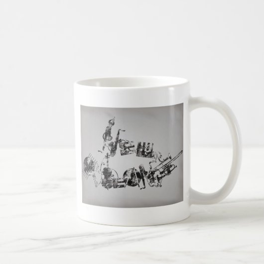 New- Orleansjazz Kaffeetasse (Rechts)