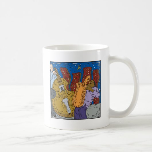 New- Orleansjazz Kaffeetasse (Rechts)