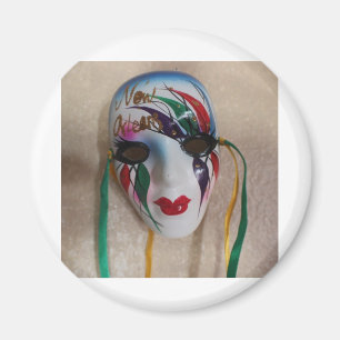 New- Orleanskarneval-Maske Magnet
