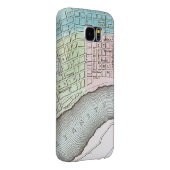 New- Orleanskarte, 1837 Case-Mate Samsung Galaxy Hülle (Rückseite/rechts)