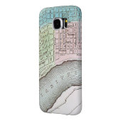 New- Orleanskarte, 1837 Case-Mate Samsung Galaxy Hülle (Rückseite Links)
