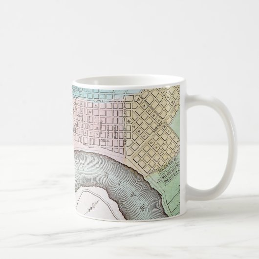 New- Orleanskarte, 1837 Kaffeetasse (Rechts)