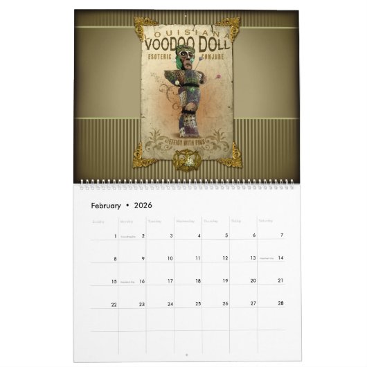 New- Orleanskultur-Sammlungs-Kalender 2018-2019 Kalender (Feb 2026)