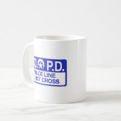 New- Orleanspolizei Kaffeetasse (Vorderseite Links)