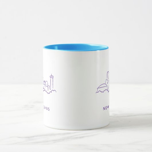 New- Orleansstadt-Skyline Tasse (Zentrum)