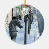 New- Orleansstraße Keramikornament (Vorne)