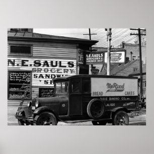 New- OrleansStraßenecke Plakat