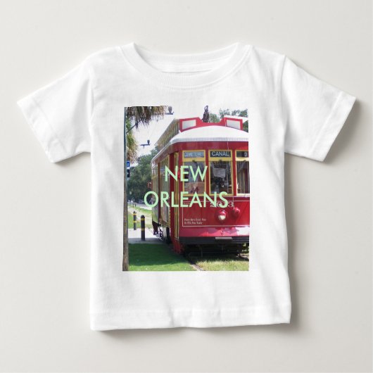 New OrleansStreetcar Baby T-shirt (Vorderseite)