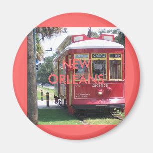 New OrleansStreetcar Magnet