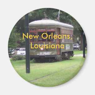 New OrleansStreetcar Magnet