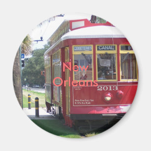 New OrleansStreetcar Magnet