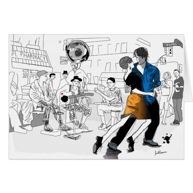 New- Orleanstanz (Vorderseite (Horizontal))