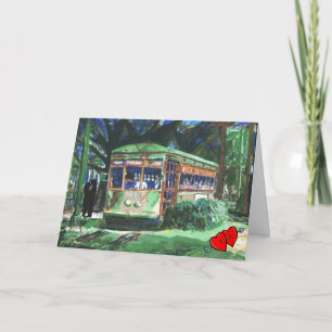 New- OrleansValentinsgruß Feiertagskarte