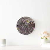 New- OrleansWasserzähler-Wanduhr Runde Wanduhr (Zuhause)