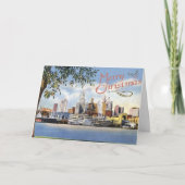 New- Orleansweihnachtskarte Feiertagskarte (Vorderseite)