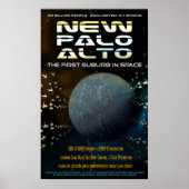 New Palo Alto - das erste Vorort im All Poster (Vorne)